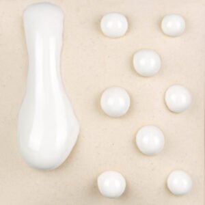 SW-420 BALTI LAŠAI (WHITE MELT GLOOP)